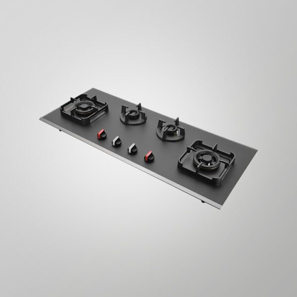 4-Burner Built-in Hob - Crystal Noir 1104