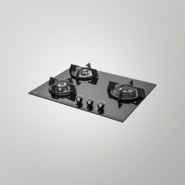 KH 60 BR 31X - 3 Brass Burners Built-in Hob