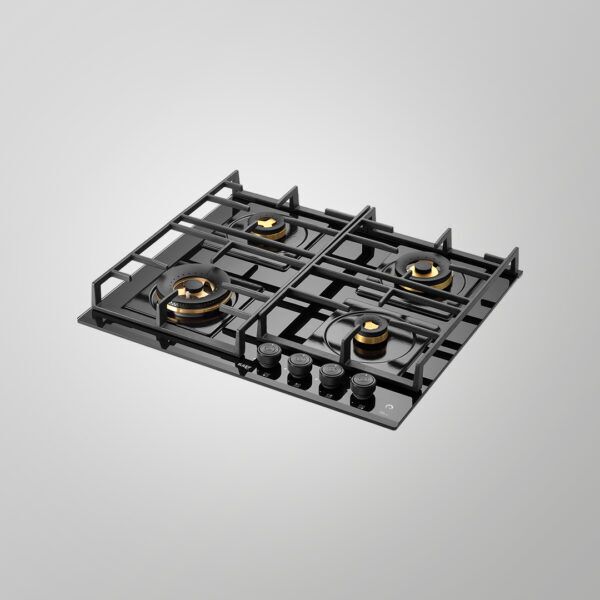 MFBX 604- Built in Hob, 4 Full Brass Burners