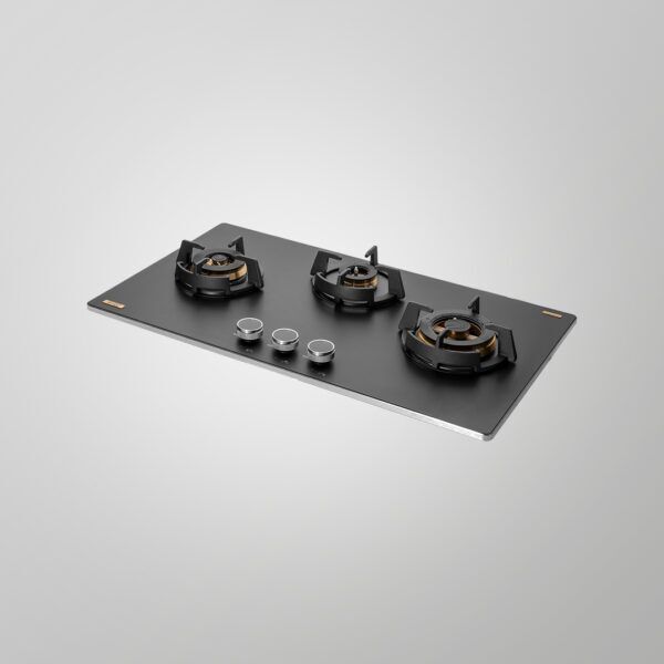 MSM 783 / MSM 783X - 3 Full Brass High Efficiency Burners Built-In Hob