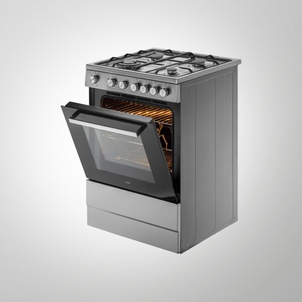 KAB 60 SS Cooking Range with Electric Oven