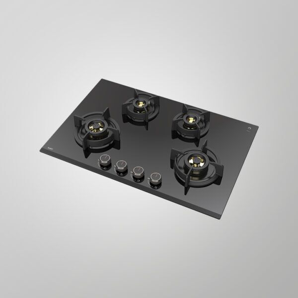 ASF 784 – Built-In Hob with 4 Full Brass Burner