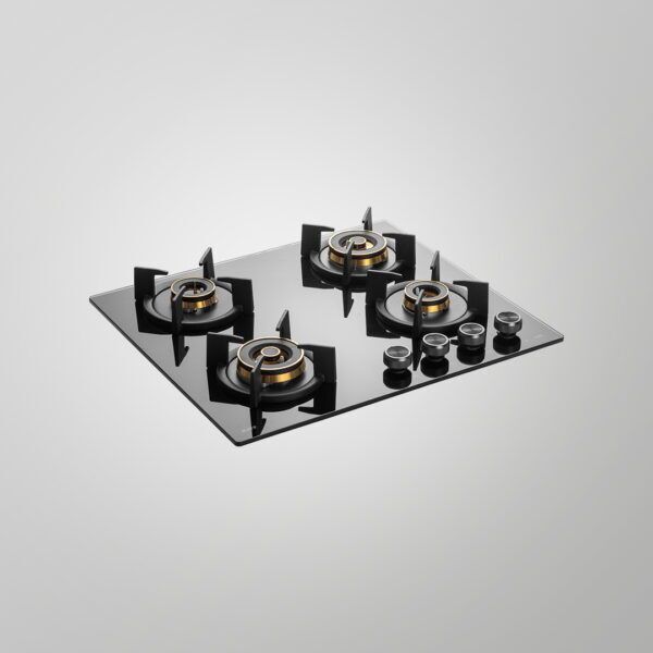 Built in Hob with 4 High Efficiency Brass Burner-INF 604