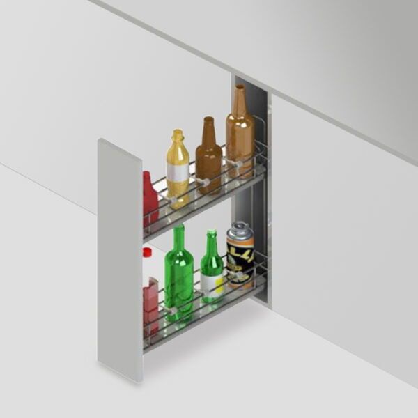 Side-Mounted Bottle Pull-Out